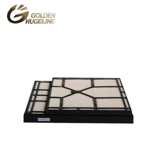Auto parts environment filter paper OEM 0040946604 air filter for heavy truck